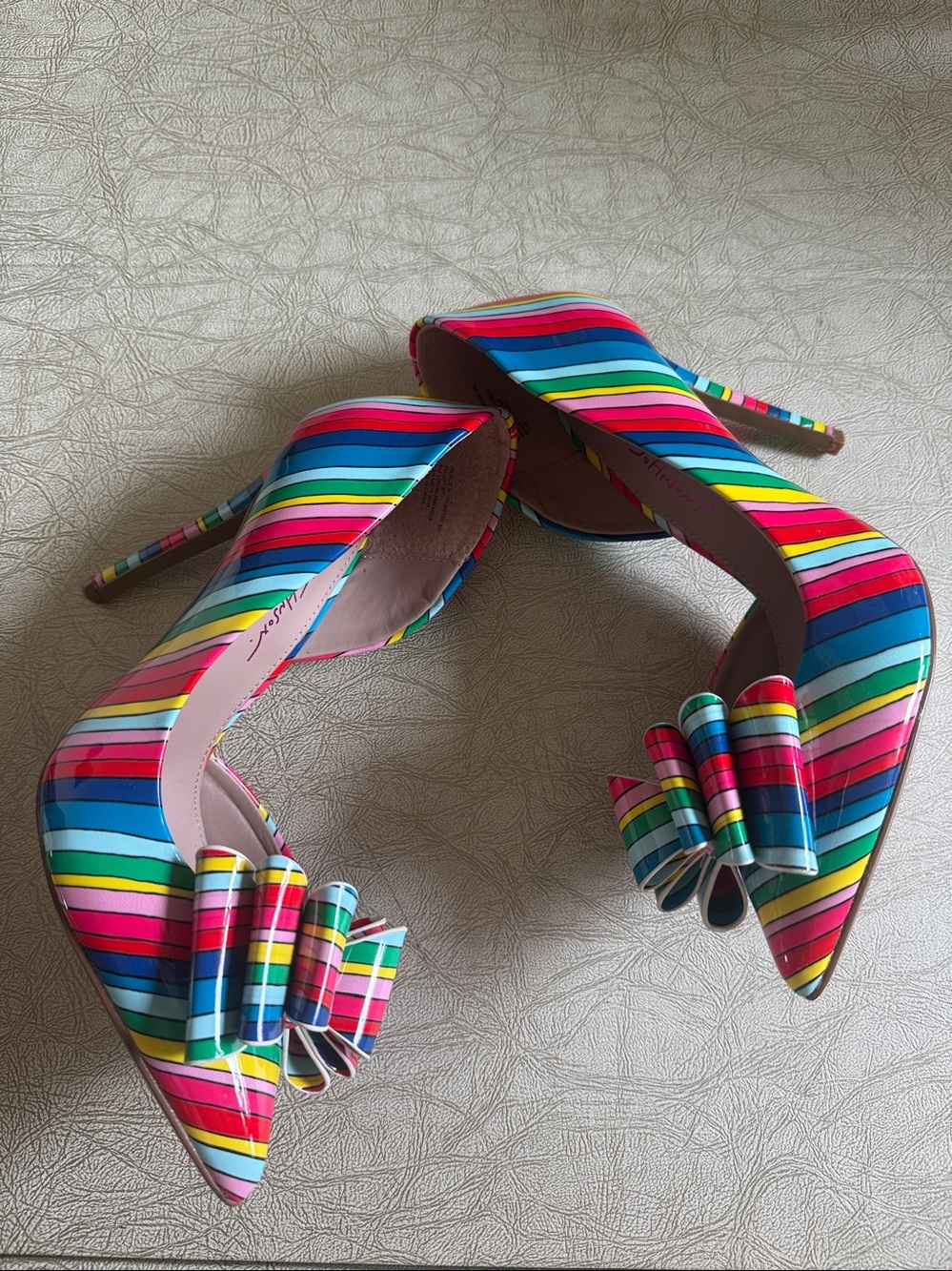 Betsey Johnson PRINCE-P BRIGHT MULTI PUMPS - Picture 13 of 15